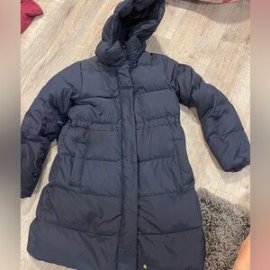 Crewcuts Navy Puffer Jacket with Cream Lining